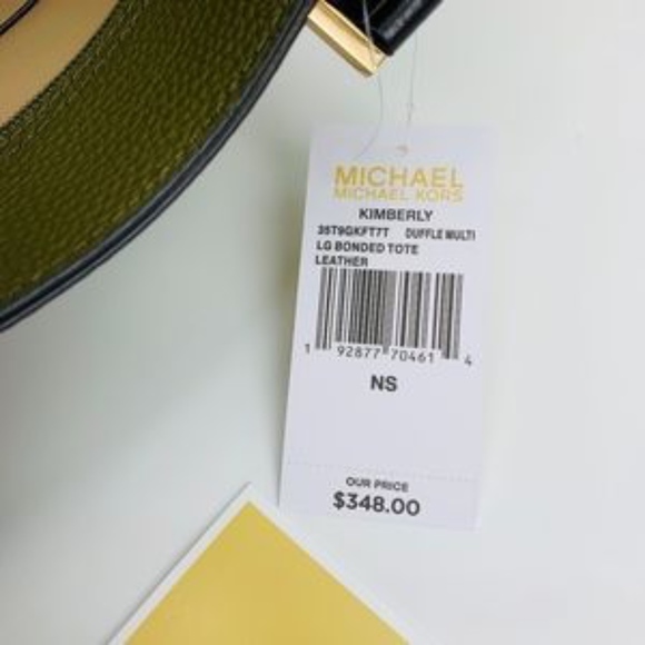 LAST DAY SALE Michael Kors Kimberly Leather Bag - Picture 7 of 7